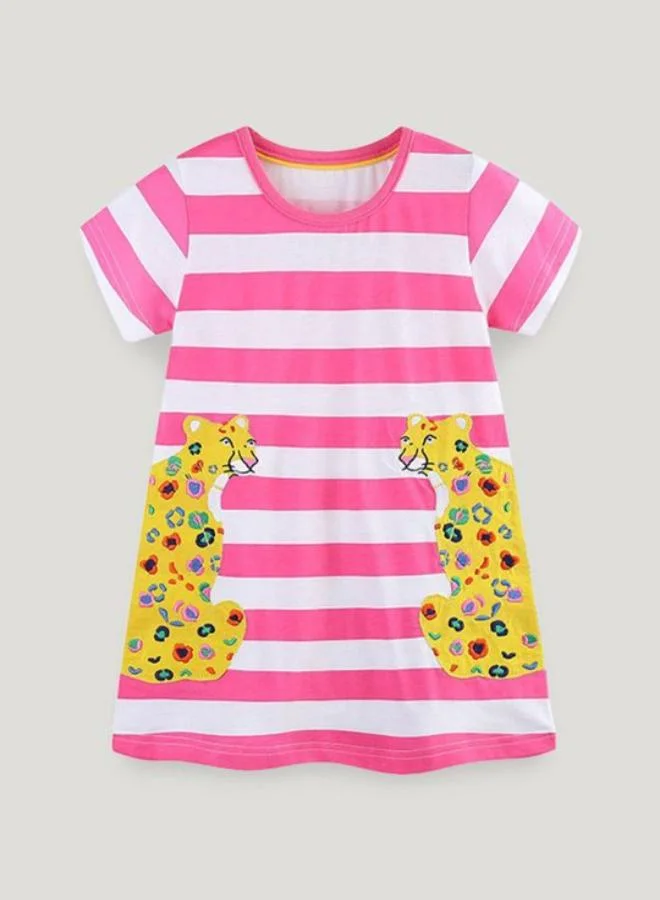 YUNIQEE Striped Novelty Dress