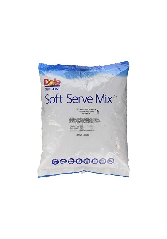 Dole Soft Serve Mix Strawberry 45 Pound - Image 1