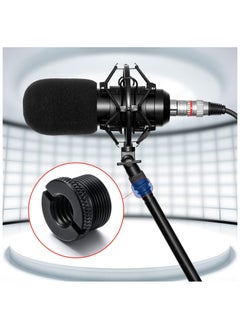 SYOSI 8 Pack Microphone Stand Adapter, 3/8 Female to 5/8 Male Microphone Thread Adapter, Microphone Screw Adapter, Microphone Stand Thread Adapter Set  - Image 5