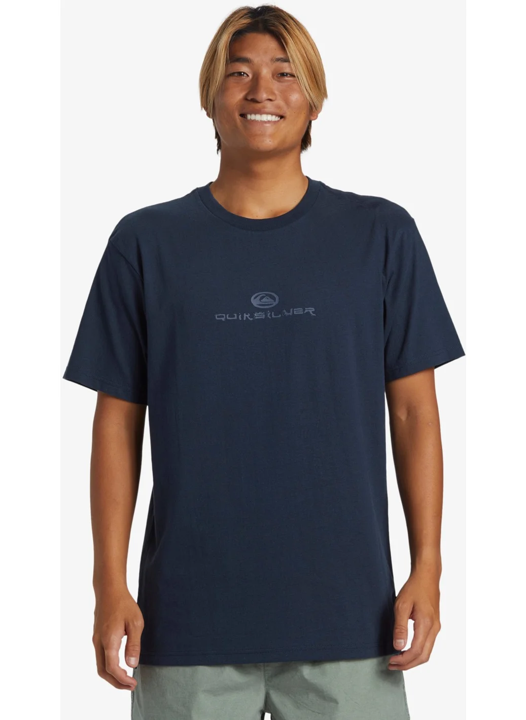 QUIKSILVER Dragon Fist Moe Men's Navy Blue Tshirt AQYZT09544-17726