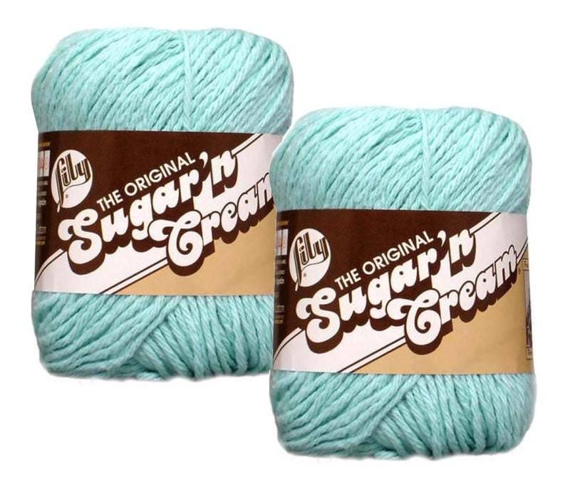 Lily SugarN Cream Yarn  SolidsRobinS Egg