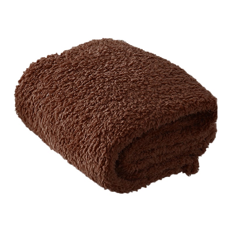 2pcs Comfortable Plush Dog and Cat Blanket Cushion Sleep Mat Size - Image 2
