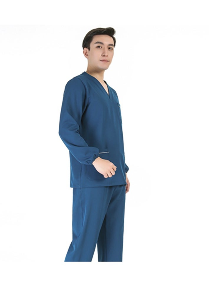 KUYING New V-neck Split Style Medical Work Uniform  - Image 1