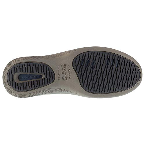 Rockport Work Men's Truflex Safety Toe 2 Eye Tie Work Sneaker, Navy, 12 - Image 2