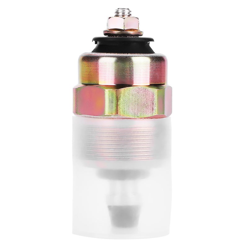 12V Fuel Shut Off Solenoid Switch - Automotive Grade Metal, Direct Replacement 0330001015 for Cummins Engine Dodge VE 5.9L - Image 1