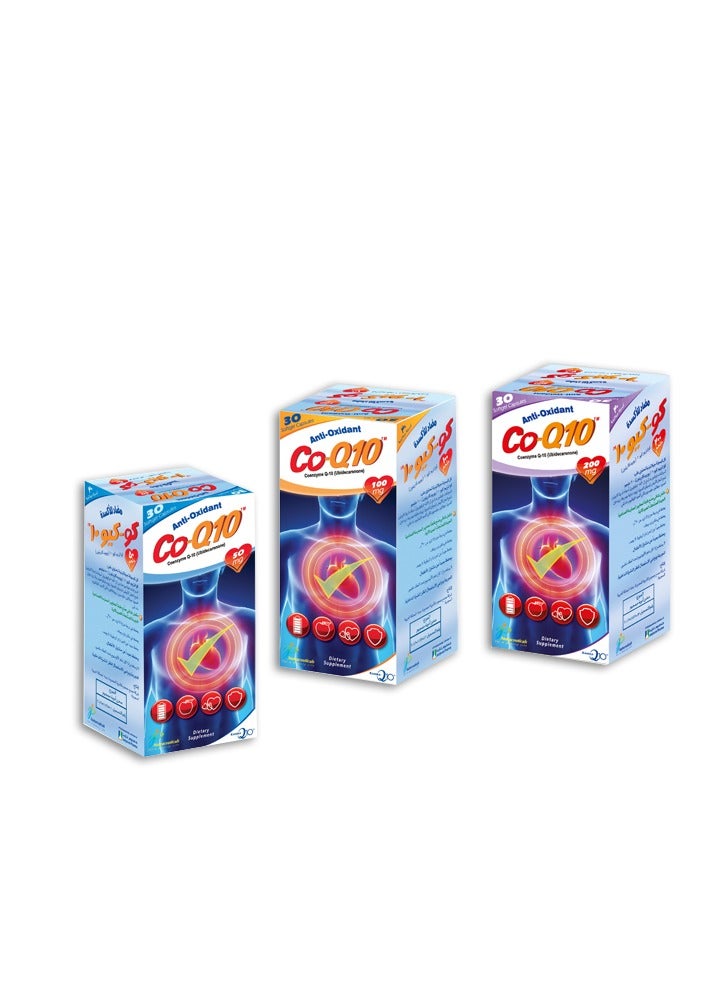 JP Nutraceuticals JP Co-Q10 200 mg 30 Capsules - Image 3