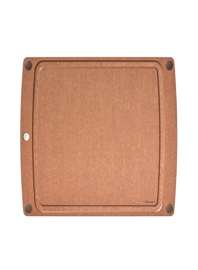 Epicurean All-in-One 19.5" × 14.5" Cutting Board in Nutmeg - Image 1