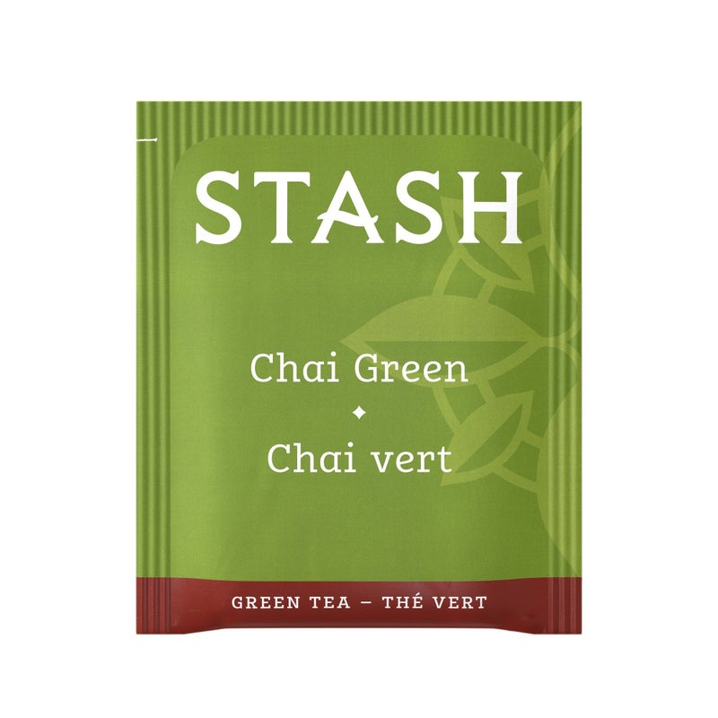 Stash Tea Chai Green Tea - Caffeinated, Non-GMO Project Verified Premium Tea with No Artificial Ingredients, 20 Count (Pack of 6) - 120 Bags Total - Image 2