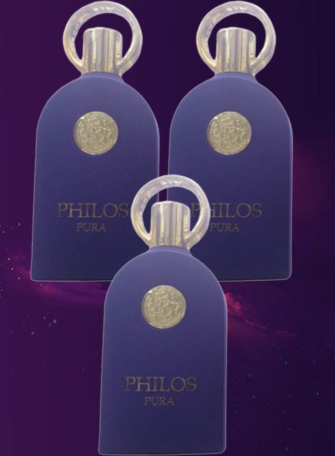 Pura 3 Pieces Philos Perfume 100ml EDP - Image 1