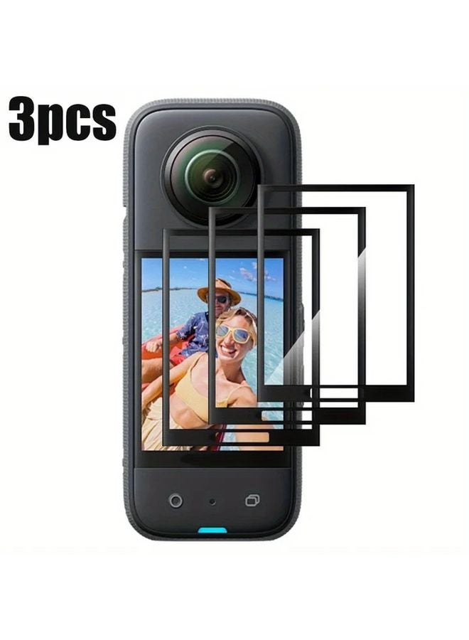 3pcs Soft PMMA Screen Protector Full Coverage For Insta 360 One X3 Anti Scratch - Image 1