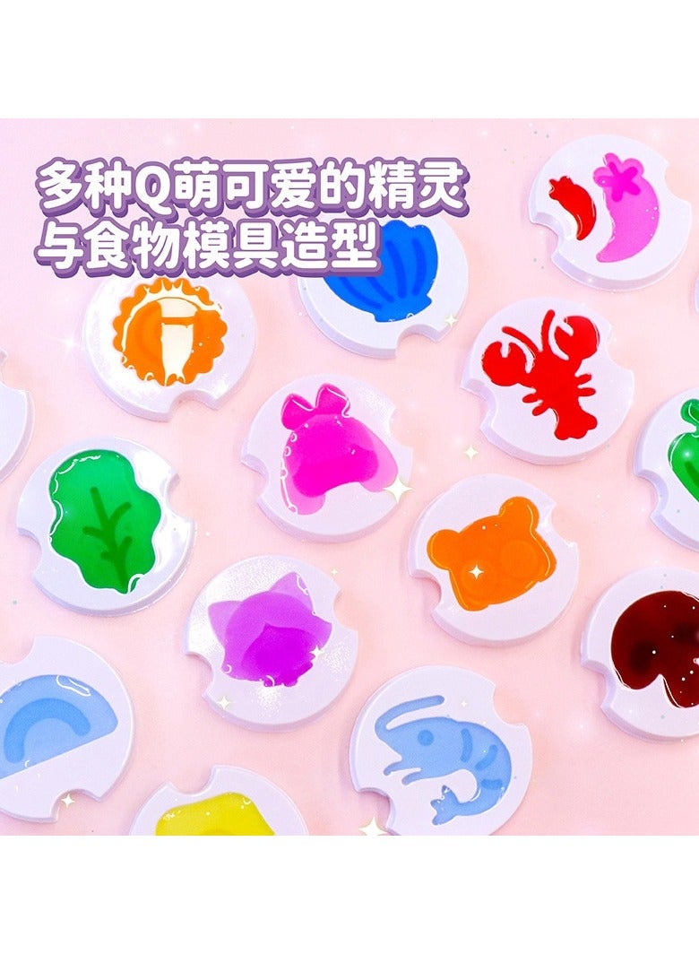 UNIVERSAL Xiao Ling Toy Children's Magic Hot Pot DIY Magical Water Baby Girl Cooking Water Elf Play Home Toy - Image 4