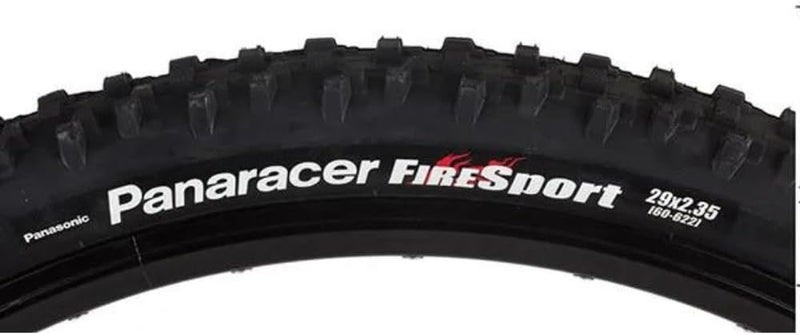 Panaracer Fire Sport Steel Bicycle Tyre | 29 x 2.35 | Durable Wire Bead | All-Terrain MTB Tread | Black - Image 2