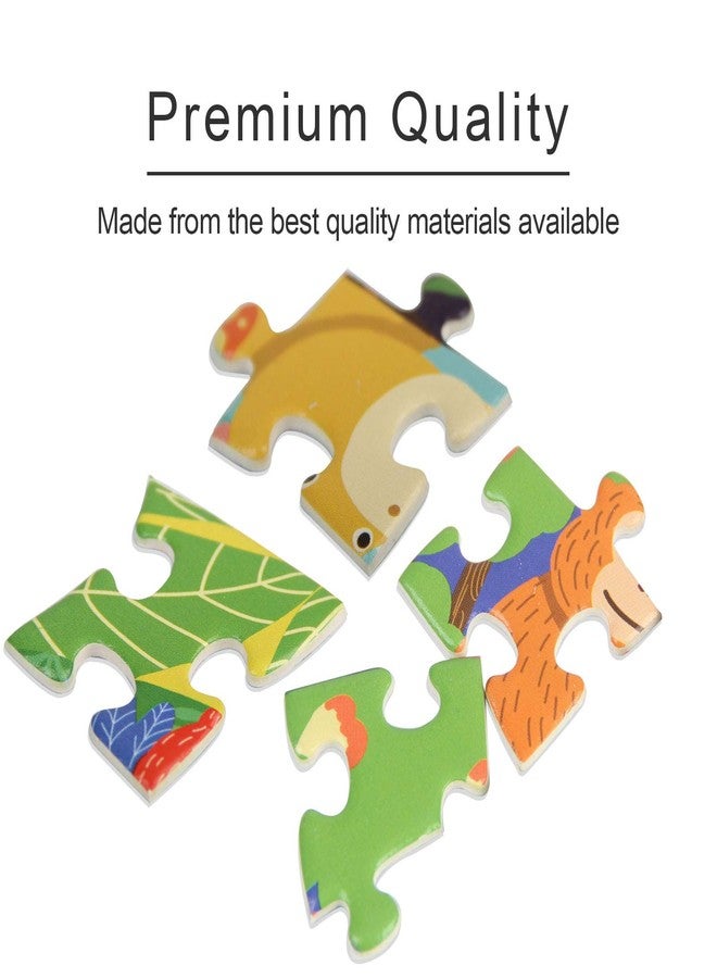 TPQKA Jigsaw Puzzles for Kids Ages 4-8, 8-10, 10 and Adults 200 Pieces Puzzles Elephant Animal Shaped for Boys and Girls Home Decor Birthday Gift Party Favors - Image 4