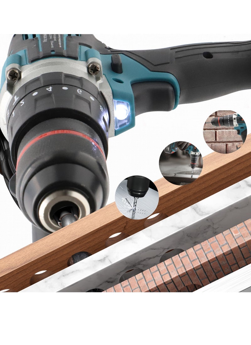 BONAI - Bonai 118VF Lithium Electric Drill - Powerful 80-150Nm, 1/2" Chuck, 25 Attachments, LED Light, Variable Speed - Image 1