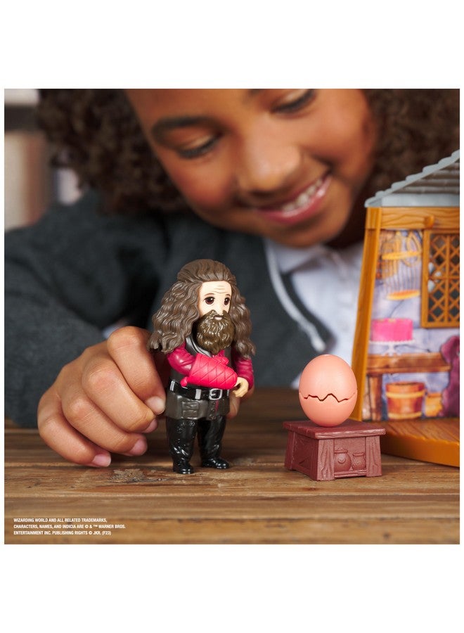 WIZARDING WORLD Harry Potter, Magical Minis Hagrid’S Hut Playset With 2 Figures And 9 Doll Accessories, Kids Toys For Ages 6 And Up - Image 5