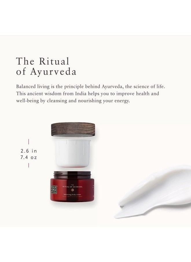 RITUALS كريم مرطب للجسم من الأيورفيدا مع زيت اللوز الحلو والورد الهندي وعسل الهيمالايا 7.4 أونصة سائلة  - Image 4