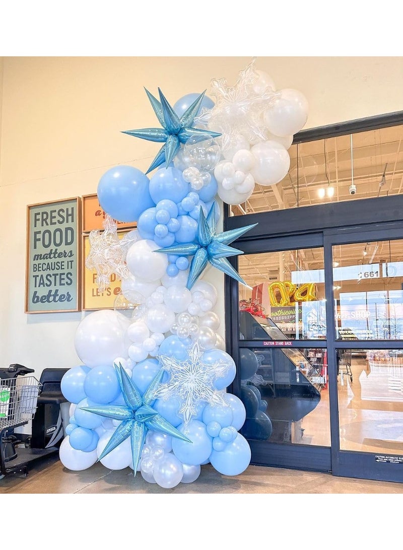8-pieces (18 Inches) light blue latex party industry-grade balloon sets for all occasions, parties, and gatherings. - Image 3