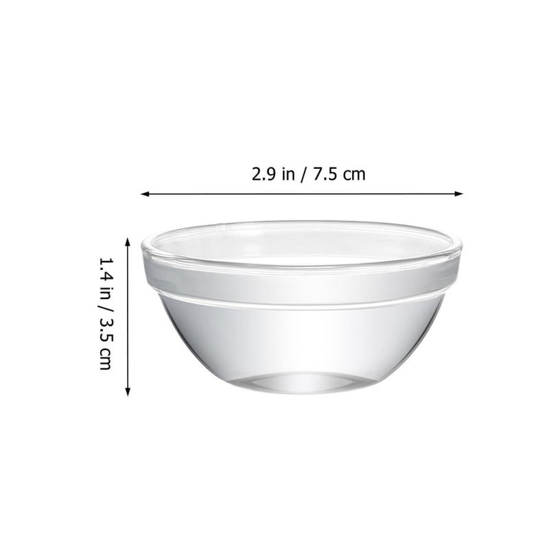 10pcs Large Heat Resistant Glass Bowls for Salad Noodles Dessert Kitchen Party Serving - Image 3