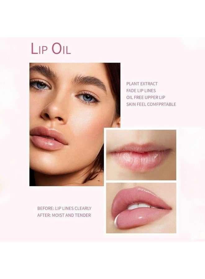 VBA Color Change Flower Lip Oil Transparent Lipstick Waterproof Lasting Moisturizing Liquid Lipgloss (SHADE A) - Image 4