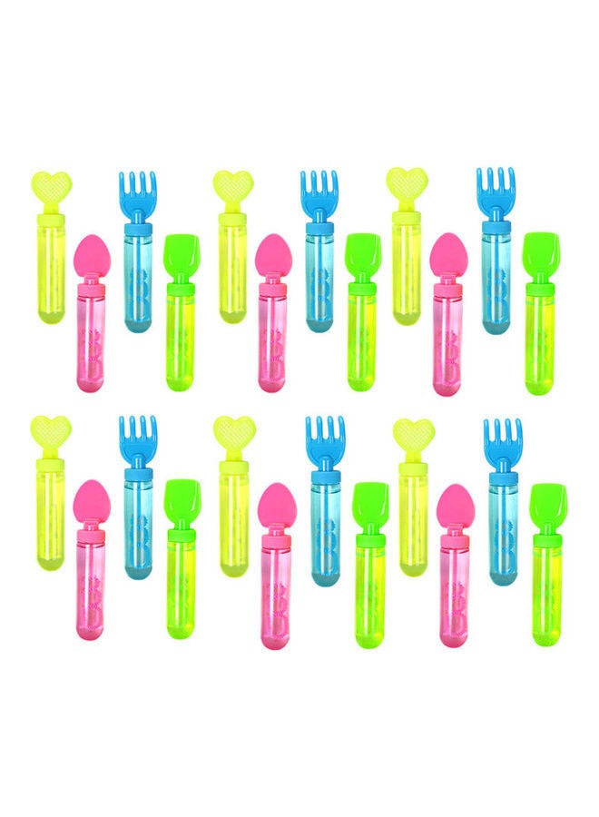 NIBEMINENT 24-Piece Bubble Blower Set 14.5x4.5cm - Image 1