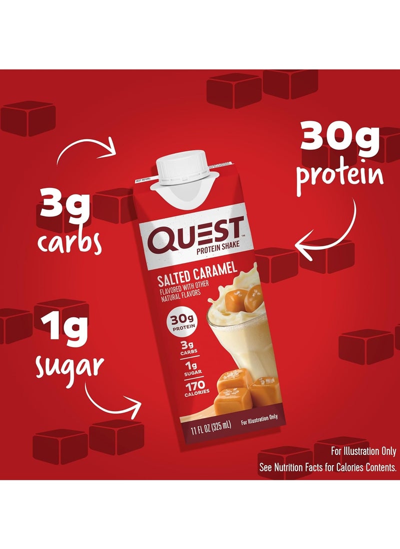 Quest - Quest Protein Shake Salted Caramel Flavor 325ml - Image 1