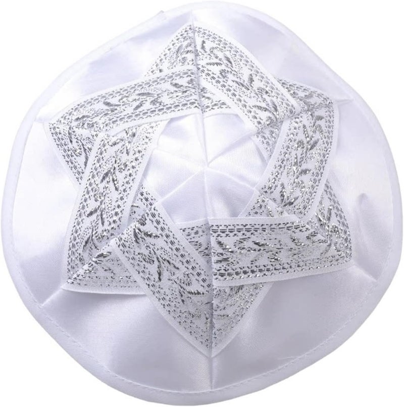 Kufi Yarmulke Head Cover Machine Washable Polyester for Cultural Occasions Traditional Skull Cap Multicolor - Image 5