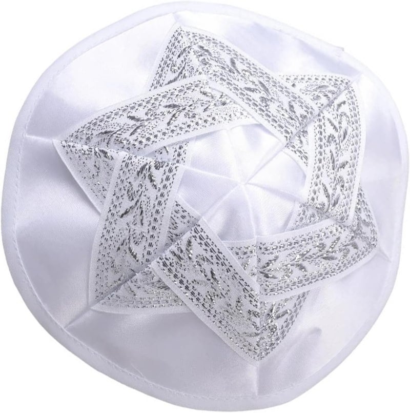 Kufi Yarmulke Head Cover Machine Washable Polyester for Cultural Occasions Traditional Skull Cap Multicolor - Image 3