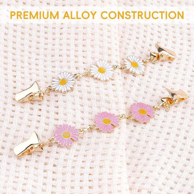 HANNEA® Cinch Sweater Shawl Dress Clips Back Clothing Cinch Shawl Clips for Women-Multicolor - Image 4