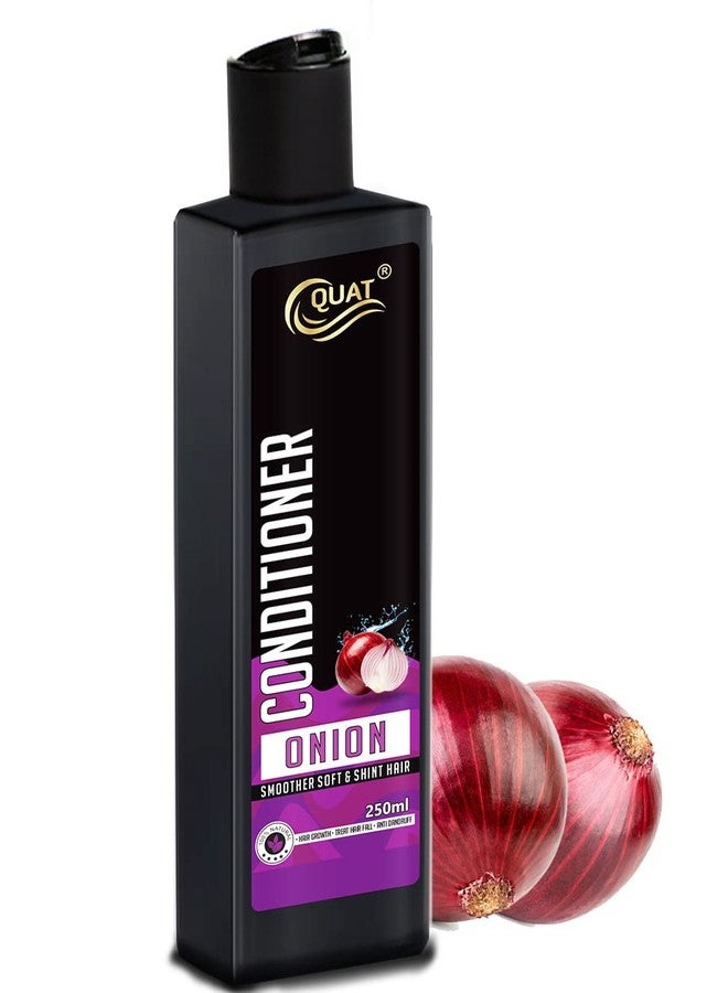 QUAT Onion Conditioner, Nourishes, Repair & Shine, For Long and Lifeless Hair, Dream Lengths (250ml) - Image 2