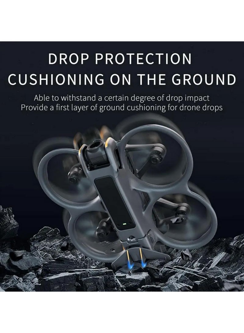 Durable Flight Wing Accessories for DJI Avata 2 Crash Resistant Quick Installation Locking Battery Tails Wings Drone Parts Upgrade Replacement - Image 4