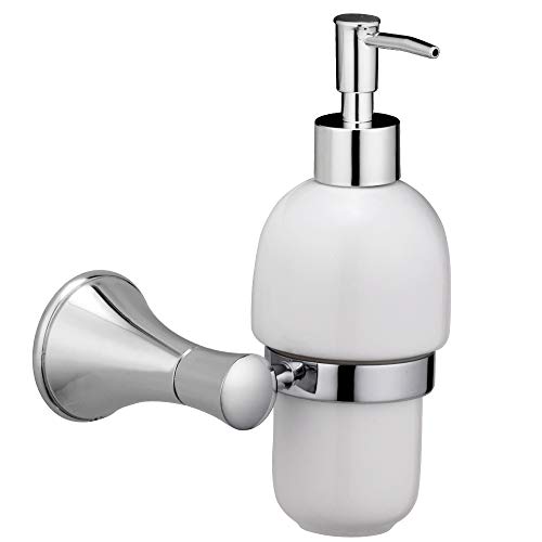 ALTON AntiqueBlack-Chrome, Soap Dispenser, Wall Mounted - Image 1