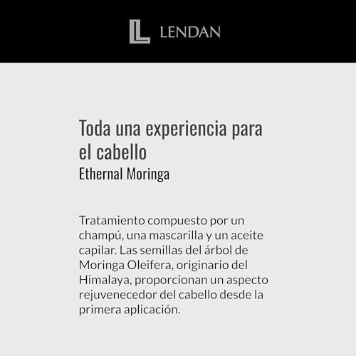 Lendan - Hydrating Hair Mask - Ethernal Moringa Mask - 500 ml - For Dry or Damaged Hair - With Moringa Oil - Helps Hydrate and Nourish for a Healthier Look - Helps Strengthen Hair - Image 5