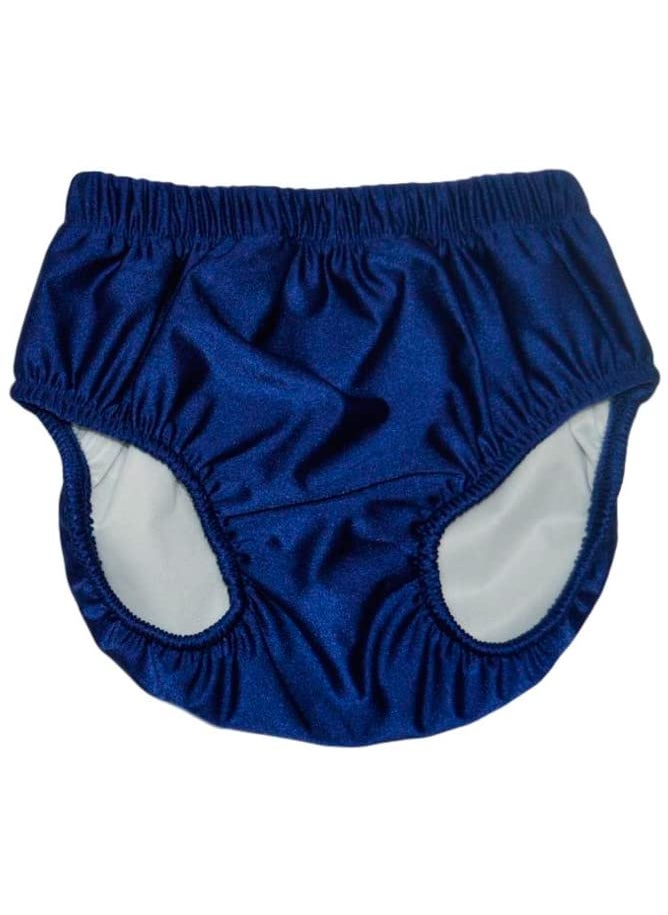 My Pool Pal Child, Youth, & Special Need My Pool Pal Swimsters Resuable Swim Diaper (M-10/12, Navy)  - Image 1
