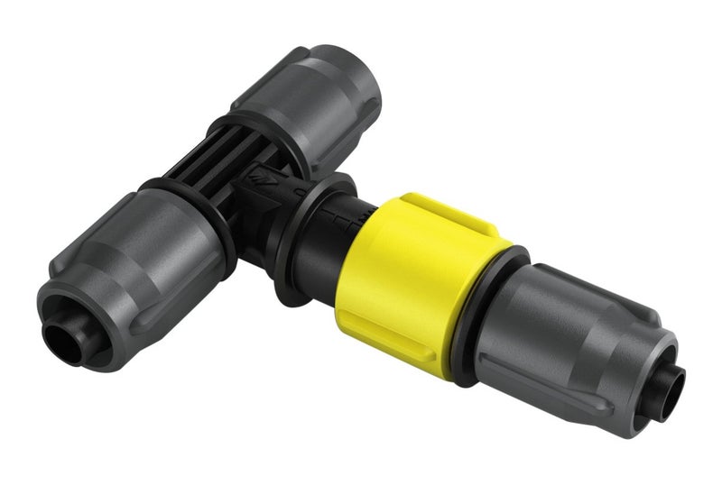 Karcher T-Connector with Water Flow Regulation for Rain System – Adjustable Garden Irrigation and Watering Accessory - Image 1