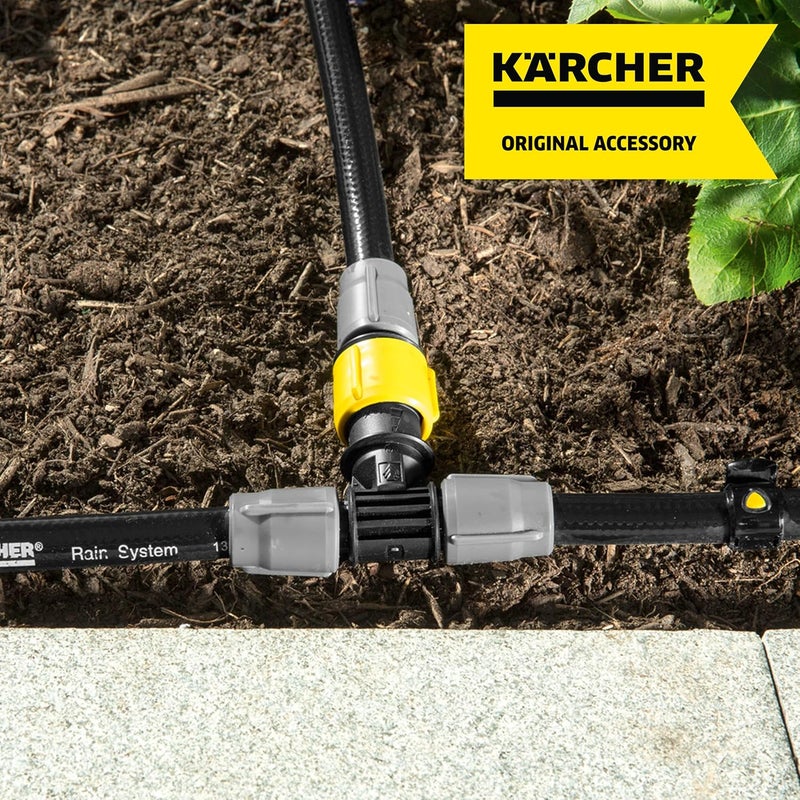 Karcher T-Connector with Water Flow Regulation for Rain System – Adjustable Garden Irrigation and Watering Accessory - Image 5