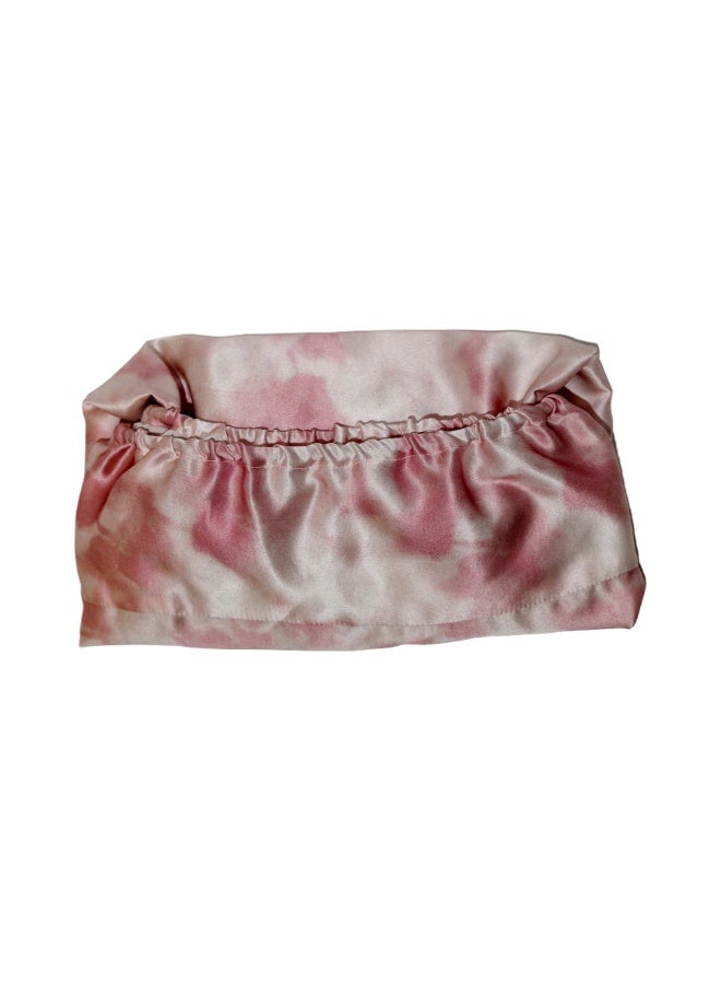 Silk Me 100% Pure Mulberry Silk Fitted Crib Sheet for Baby 22 Momme - Bald Spots, Hair Loss & Knotting Prevention - Crib/Cot/Craddle/Bassinet Mattress (60x120cm) Sheet for Boys & Girls - Pink Design - Image 2