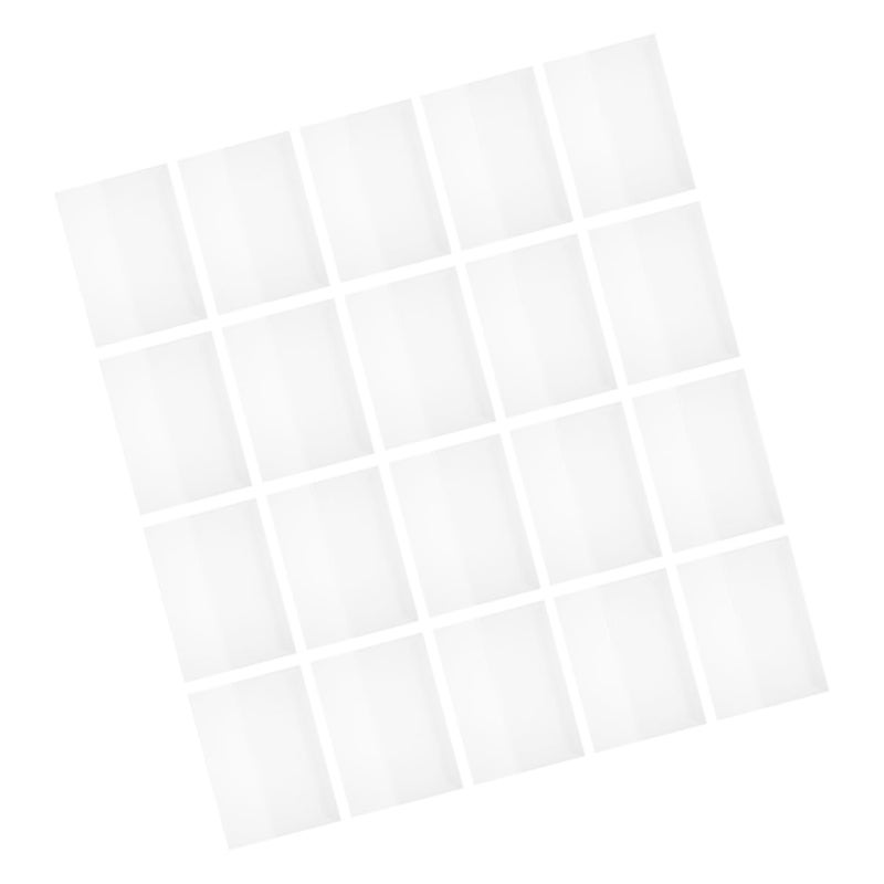 20 Pack Adjustable Transparent Plastic Book Sleeve Protectors for Soft Cover Books and Documents - Image 2