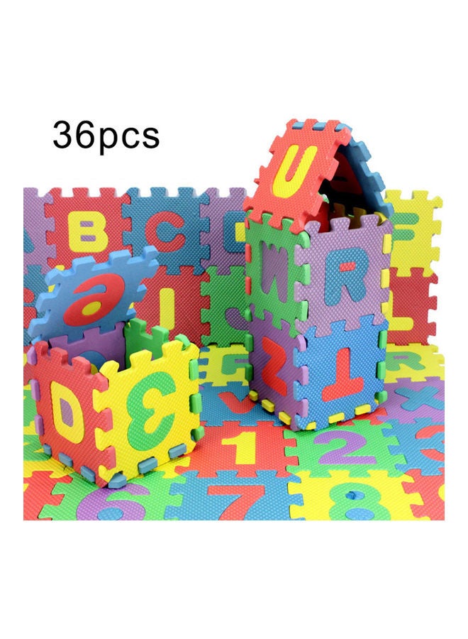 36-Piece Alphabet Numbers Puzzles Toy - Image 2