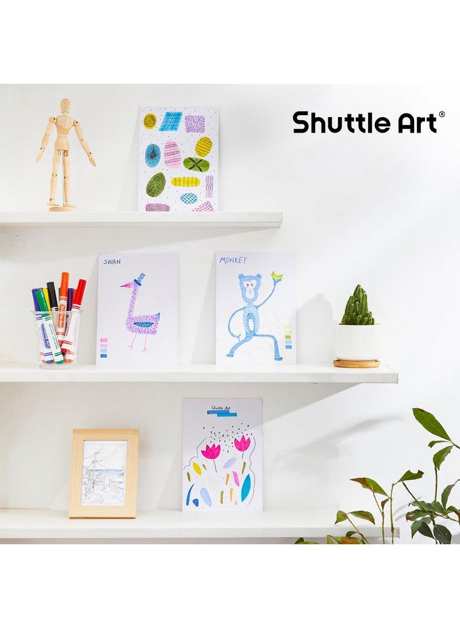 Shuttle Art 304 Pack Washable Markers, 16 Assorted Colors Broad Line Conical Tip Large Markers Bulk with a Box, Bonus Caps, Home Classroom School Supplies for Toddlers Kids Adults Students Teachers - Image 5