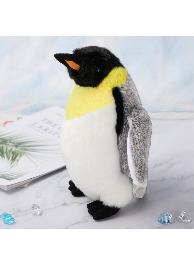 Penguin Plush Toy, 10" Stuffed Animal Small Plushie Doll, Soft Fluffy Like Real Penguin Hugging Toy Present For Every Age & Occasion