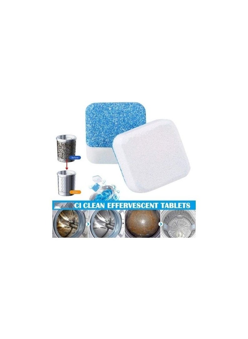 Generic Washing Machine Cleaner - Washing Machine Cleaning Tablets for Washing Machines and Deodorizer for Front and Top Load Washing Machines - Pack of (12) Pcs  - Image 3