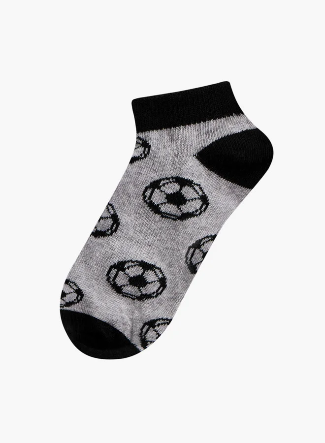 ال بي ال من شو اكسبرس Assorted Ankle Length Socks - Set of 5