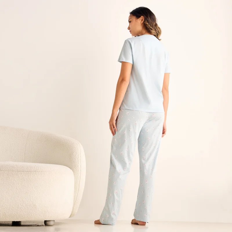 Splash FAV Printed Pyjama Set