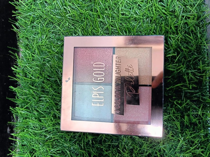OSM COSMETICS 4 Color Highlighter Palette Bk22701 - Image 4