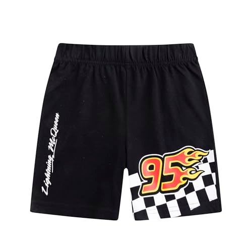 Disney Cars Lightning McQueen Boys Short Sleeve T-Shirt and Shorts 2 Piece Set for Toddlers to Big Kids - Image 5