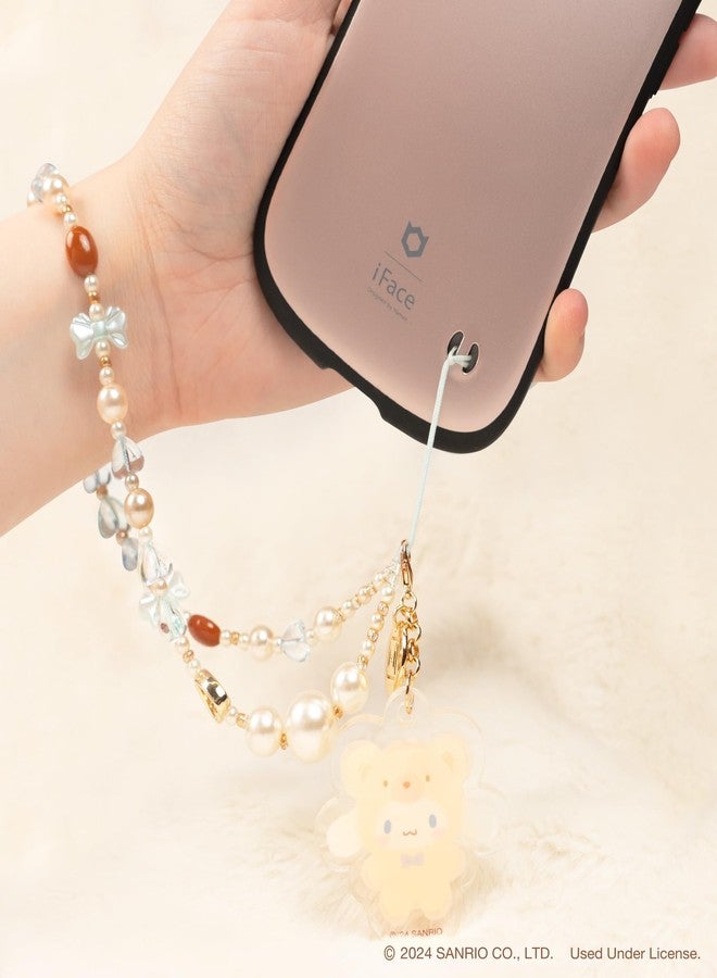 أي فيس سوار معصم iFace Hello Kitty and Friends المزين بالخرز [سلسلة Latte Bear] - سوار معصم لطيف للهواتف المحمولة والكاميرا والمفاتيح وأجهزة AirPods - Cinnamoroll - Image 4