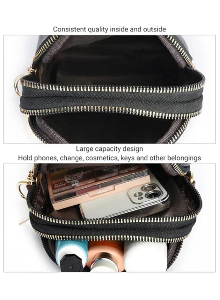 Crossbody Purses New Business Commuteuse Messenger Bag Casual Versatile Adjustable Strap Shoulder Bag Large Tote Bag for Women for Work(Black)  - Image 3