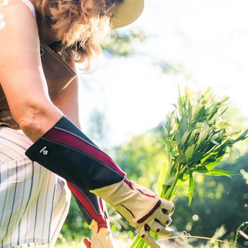 Bionic Women's Rose Gardening Gloves (Pair) Tan - Image 5