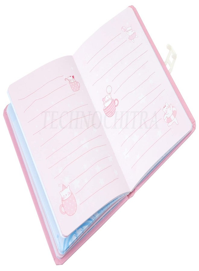 SHREE TECHNESH Unicorn Password Lock Diary with Unicorn Shape Pen for Girls | Password Lock Dairy | (19X13.5X1 cm), 80 Pages - Image 5