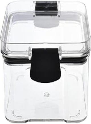 Generic Acrylic Medium Square Storage Container With Airtight Sealed Lid And Simple Design Practical For Kitchen 460 ML - Black - pzsku/Z68C01E70657DD2033368Z/45/_/1723237184/3842d694-05da-4164-b0e5-7d2a99fdba3d